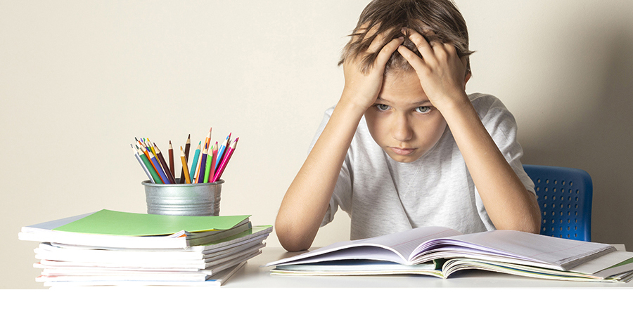 Child has difficulty reading